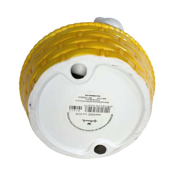 Hallmark Easter Bunny Rabbit Candy Dish Trinket Bowl Pastel Eggs Spring Flowers - Picture 6 of 6